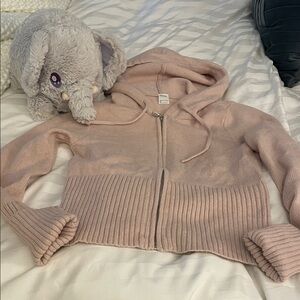 Gully Hicks Pink Hooded Women's Sweater
